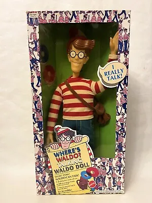 Buy Waldo 18” Talking Doll 1991 Mattel Where’s Waldo Vintage Where’s Wally • 120£