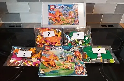 Buy LEGO Elves 41175 The Fire Dragon's Lava Cave 100% Complete Instructions Gift Box • 39.95£