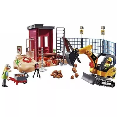 Buy Playmobil 70443 City Action Construction Excavator RRP 40.00 Lot R1809 • 35.99£