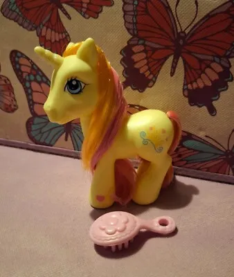 Buy My Little Pony G3 Rare Unicorn Brights Brightly & Brush. *Mint* Glitter Pony • 12.50£