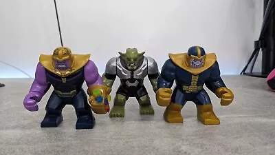 Buy LEGO Marvel Figure Bundle Thanos, Green Goblin Big Figs + Full Infinity Gauntlet • 53.99£