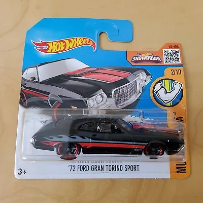 Buy Hot Wheels '72 Ford Gran Torino Sport Muscle Mania 2/10 2016 Brand New On Card  • 2.49£