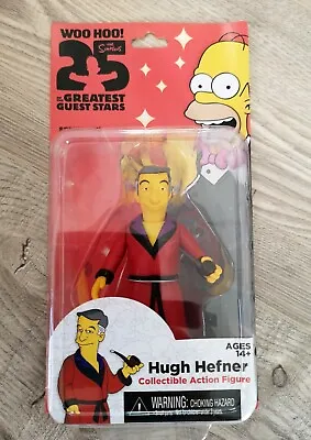 Buy Hugh Hefner The Simpsons 25th Anniversary 5  Action Figure NECA New & Sealed  • 12.99£