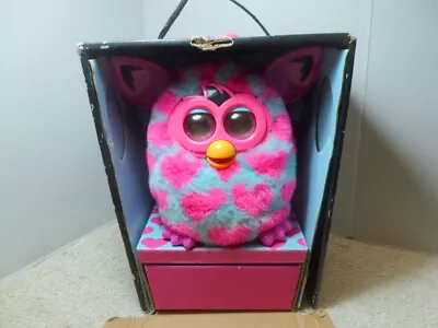 Buy Furby Boom Interactive Hasbro 2013 White With Pink Hearts - Tested Working • 18£