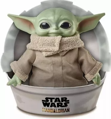 Buy Star Wars The Mandalorian The Child Plush Baby Yoda Figure Mattel • 33£