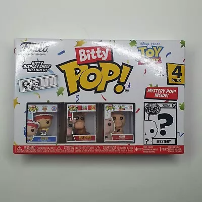 Buy Bitty Pop! Toy Story 4 Pack Jessie, Bullseye, Ham Funko Disney Vinyl Pixar • 11.99£