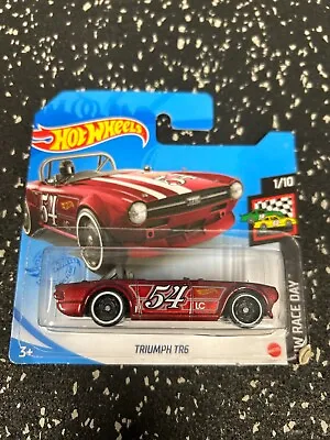 Buy TRIUMPH TR6 RED Hot Wheels 1:64 **COMBINE POSTAGE** • 2.95£