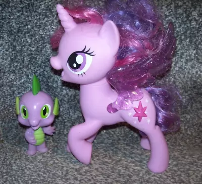 Buy My Little Pony Princess Twilight Sparkle 7” Talking & Singing + Spike The Dragon • 4.99£