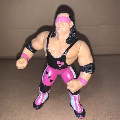 Buy BRET THE HITMAN HART 1 WWF Hasbro Figure 1992 4.5 Inch WWE • 9.99£