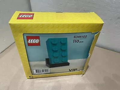 Buy Lego Vip Set Buildable 2x4 Teal Brick Ref 6346102 From 2020 Retired Bnib. • 4.99£