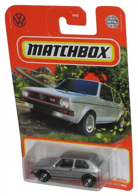 Buy Matchbox 1976 Volkswagen Golf MK1 Silver Metal Toy Car 25/100 • 12.92£
