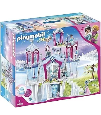 Buy Playmobil 9469 Magic Crystal Palace Playset 266Pcs Princess Castle NEW RRP £149 • 60.70£