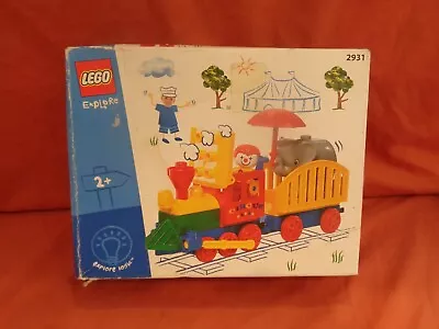 Buy LEGO Explore  Duplo Set 2931  Train Clown Elephant  Circus  New Sealed • 14.99£