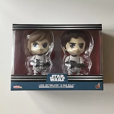 Buy Hot Toys Star Wars Cosbaby(s) Luke Skywalker & Han Solo (stormtrooper Disguise) • 75£