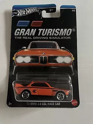 Buy Hot Wheels Gran Turismo '73 BMW 3.0 CSL Race Car • 6.99£