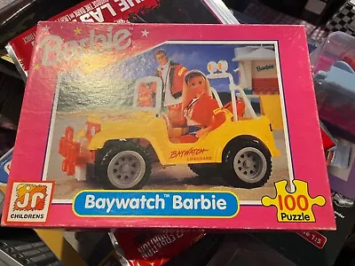 Buy Barbie Baywatch Vintage 100 Piece Jigsaw Puzzle 1995 Complete Free Postage • 10£