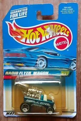 Buy Hot Wheels - 1998 #837 - Radio Flyer Wagon In Blue - NEW OLD STOCK • 7.50£