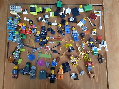 Buy Lego Minifigures Job Lot Bundle With A Heap Of Accessories  • 5.99£