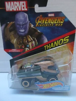 Buy Hot Wheels Marvel Avengers Character Cars Thanos New And Sealed Rare • 14.95£