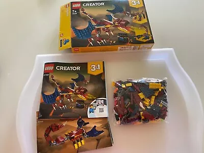 Buy LEGO Creator 3in1: Fire Dragon (31102) 3 IN 1 • 10£