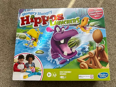 Buy Hasbro Toys Hungry Hungry Hippos Launchers Kids Party Family Board Game Complete • 5.49£