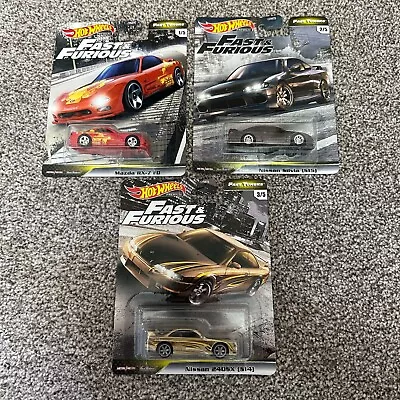 Buy Hot Wheels Fast And Furious Fast Tuners / S14 / S15 / RX7 • 36£