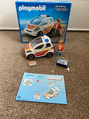 Buy Playmobil Emergency Vehicle / Paramedic Car 5543 Ambulance • 9.99£