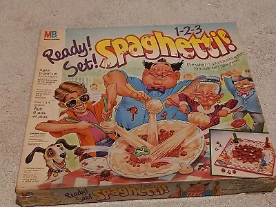 Buy Vintage MB Ready Set Spaghetti! Game, 100% Complete MB GAMES 1990 (RARE). • 24.99£