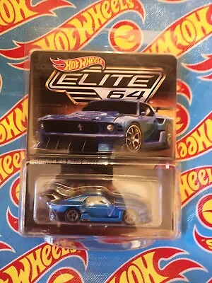 Buy Hot Wheels Collectors Elite 64 Series Modified ’69 Ford Mustang New • 24.95£