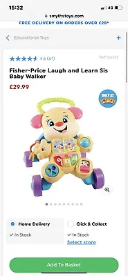 Buy Fisher Price Laught And Lurn Puppy Sis • 7.99£