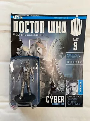 Buy Bbc Dr Doctor Who Eaglemoss Figurine Collection 3 Cyber Controller Figure & Mag • 7.99£