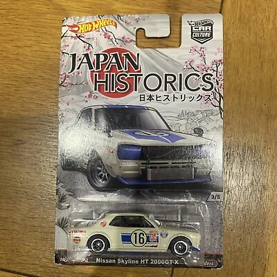 Buy Hot Wheels Nissan Skyline 2000GT-R Japan Historics JH1 Car Culture • 39.99£
