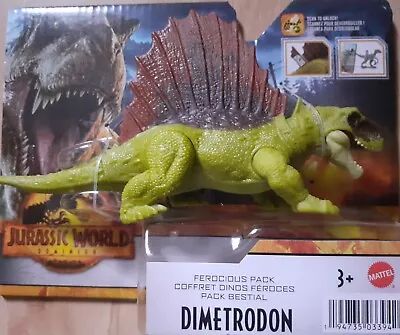 Buy Mattel Jurassic World  Dimetrodon  Action Figure. New Unopened. • 15.39£