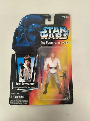 Buy Star Wars Power Of The Force Luke Skywalker With Grappling Hook New • 9.99£
