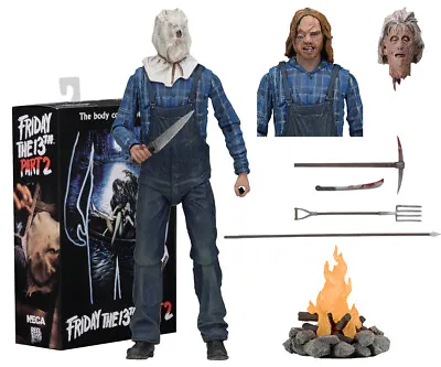 Buy New NECA Horror Friday The 13th Part 2 Jason Voorhees 7″ Action Figure Model Dis • 34.79£