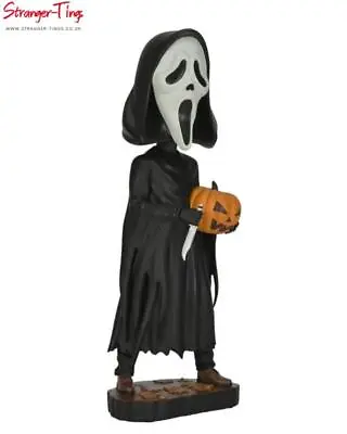 Buy Neca Head Knocker Scream Ghost Face W/Pumpkin 8  Head Knocker • 45.99£