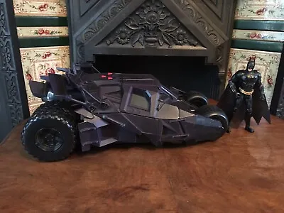 Buy Batman Begins Batmobile Tumbler Rarer Midnight Purple + Loose Action Fig. Mattel • 40£