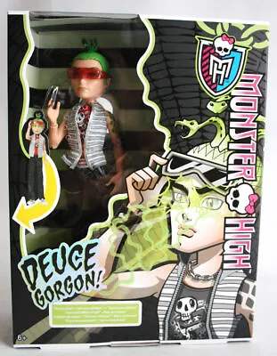 Buy Monster High Y0421 Ghouls Alive Deuce Gorgon Doll (Box Damaged) • 49.99£