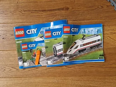 Buy LEGO CITY: High-speed Passenger Train (60051) COMPLETE SET • 80£