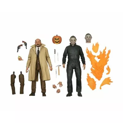 Buy Neca - Halloween 2 - 7'' Scale Action Figure  Ultimate Michael Myers & Dr Loomis • 78.24£