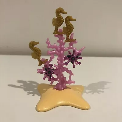Buy Unused Playmobil Ocean & Aquarium Sealife: Gold Seahorse With Coral Reef • 4£