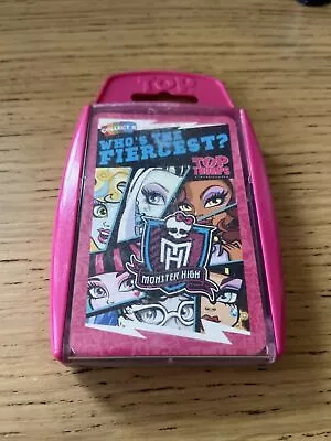 Buy Monster High Top Trumps Whos The Fiercest • 1£
