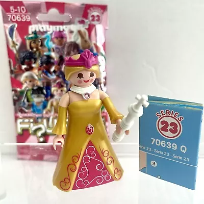 Buy Playmobil Golden Queen Princess Figure Royalty Series 23 Girls NEVER PLAYED WITH • 3.50£