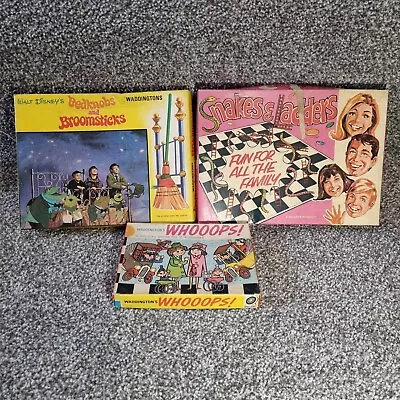 Buy Vintage Board Games And Jigsaw Bundle Of 3 1960s Complete • 14.99£
