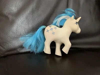Buy My Little Pony Unicorn 1983 Majesty Dream Castle Blue And White Hair G1 1980s UK • 8.99£