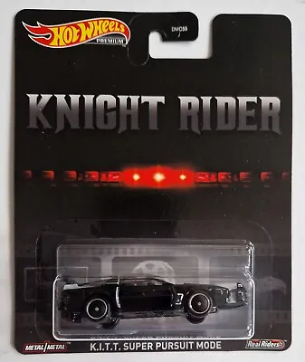 Buy Hot Wheels Premium Real Riders Knight Rider KITT Super Pursuit Mode • 24.99£