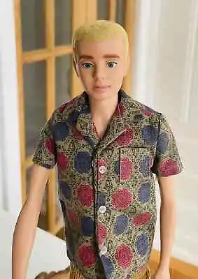 Buy Vintage Mattel 1960s Ken Barbie Doll Blonde Hair Blue Eyes Hawthorne California • 156.73£