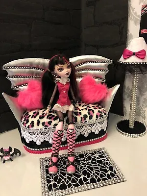 Buy Pinkrosemh Couch Furniture Barbie Monster High Blythe Dolls Draculaura • 41.16£