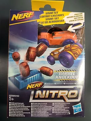 Buy Nerf Nitro Barrel Knockout Stunt Set. • 8.99£