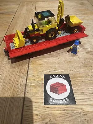 Buy Lego Town 9V Railway 4543, Tractor Flatbed • 40£